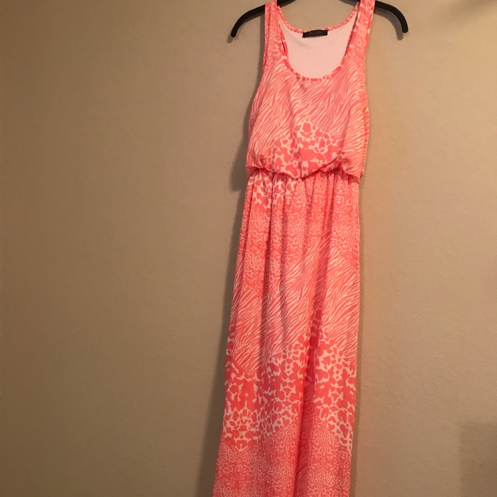 Long pink maxi